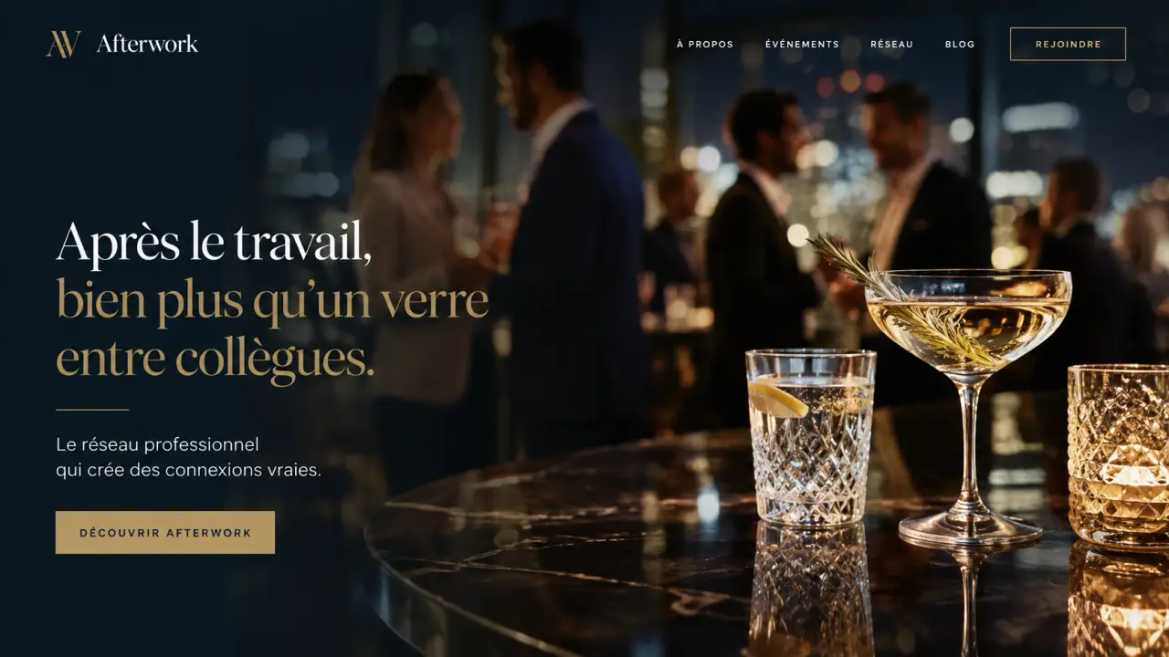Afterwork : après le travail, bien plus qu’un verre entre collègues